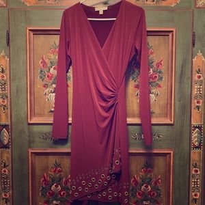 ***SOLD***Michael Kors Burgundy Dress